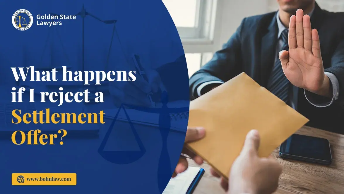 What Happens if You Reject a Settlement Offer?